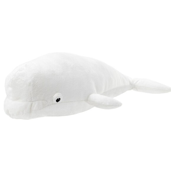 stuffed beluga whale